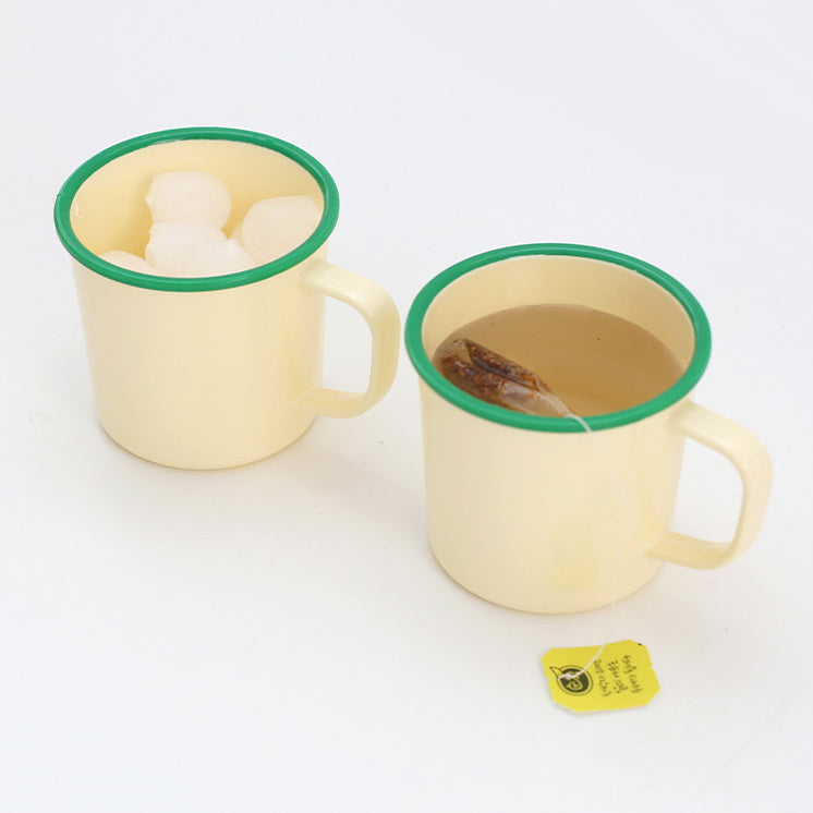 Awaken Melamine Avocado Rim - Line Mug