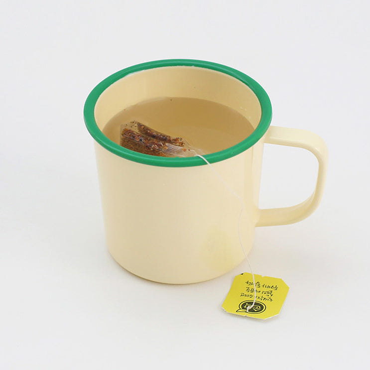 Awaken Melamine Avocado Rim - Line Mug