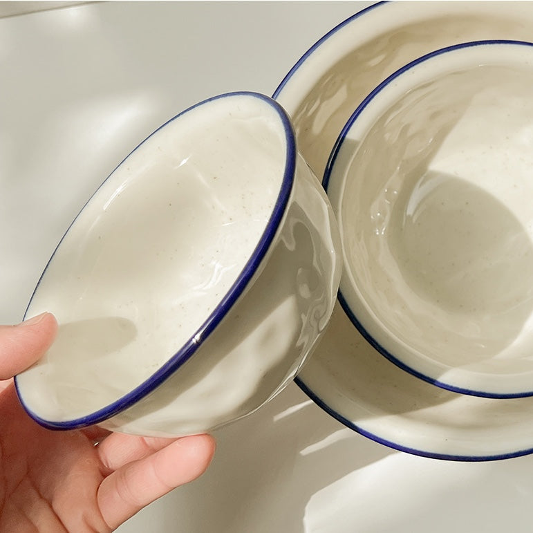 Epok Blue Rim Series - Bowl (2 Sizes)
