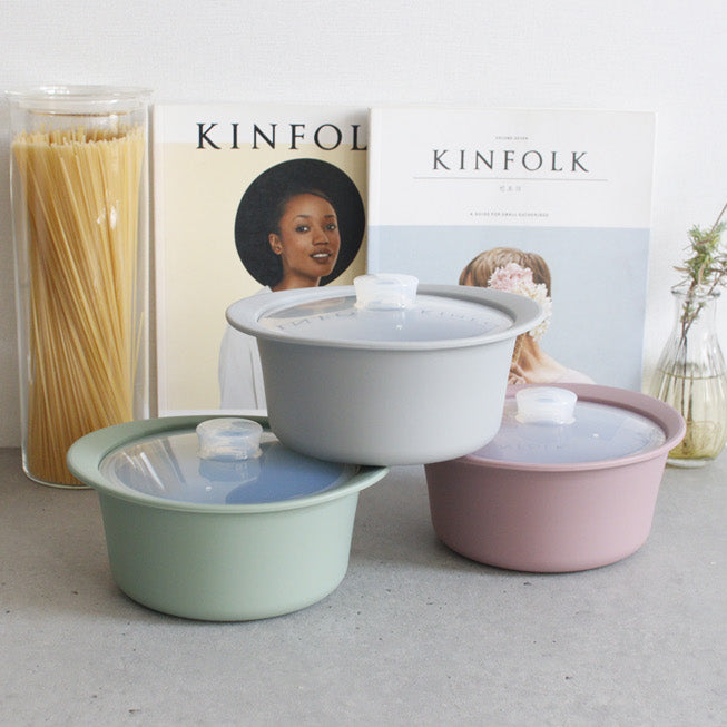 Pastel Silicone Pot (3 Sizes)