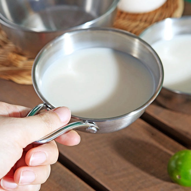 Stainless Steel One Handle Bowls (4 sizes)