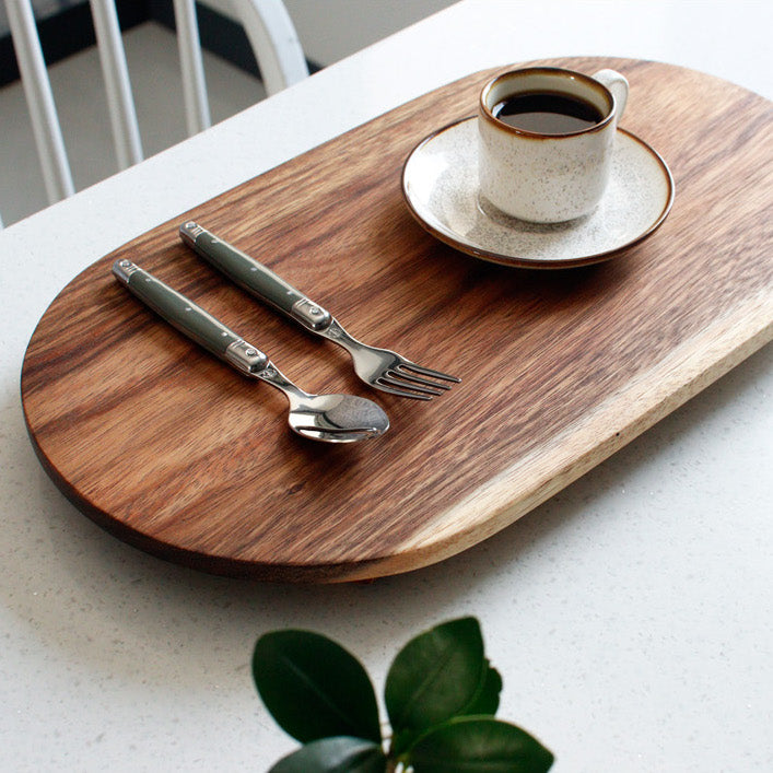 Wooden Oval Serving Board (2 Types)