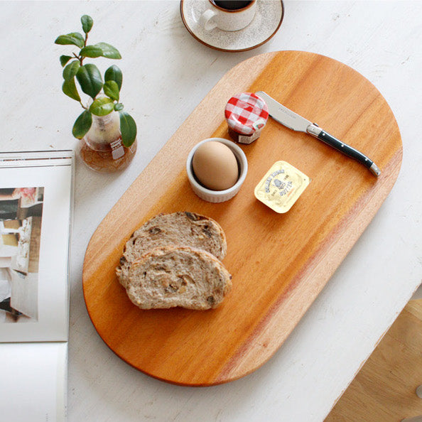 Wooden Oval Serving Board (2 Types)