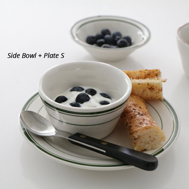 TUXTON Green bay Plates (4 Sizes)