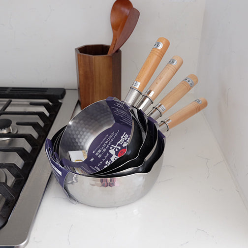 Yoshikawa Yukihira Stainless Steel Saucepan