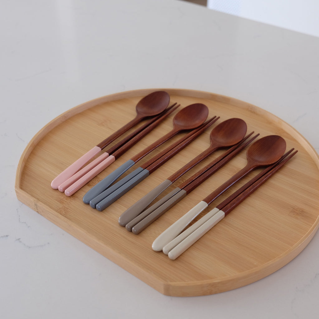 Modern Color Wood Spoon and Chopsticks