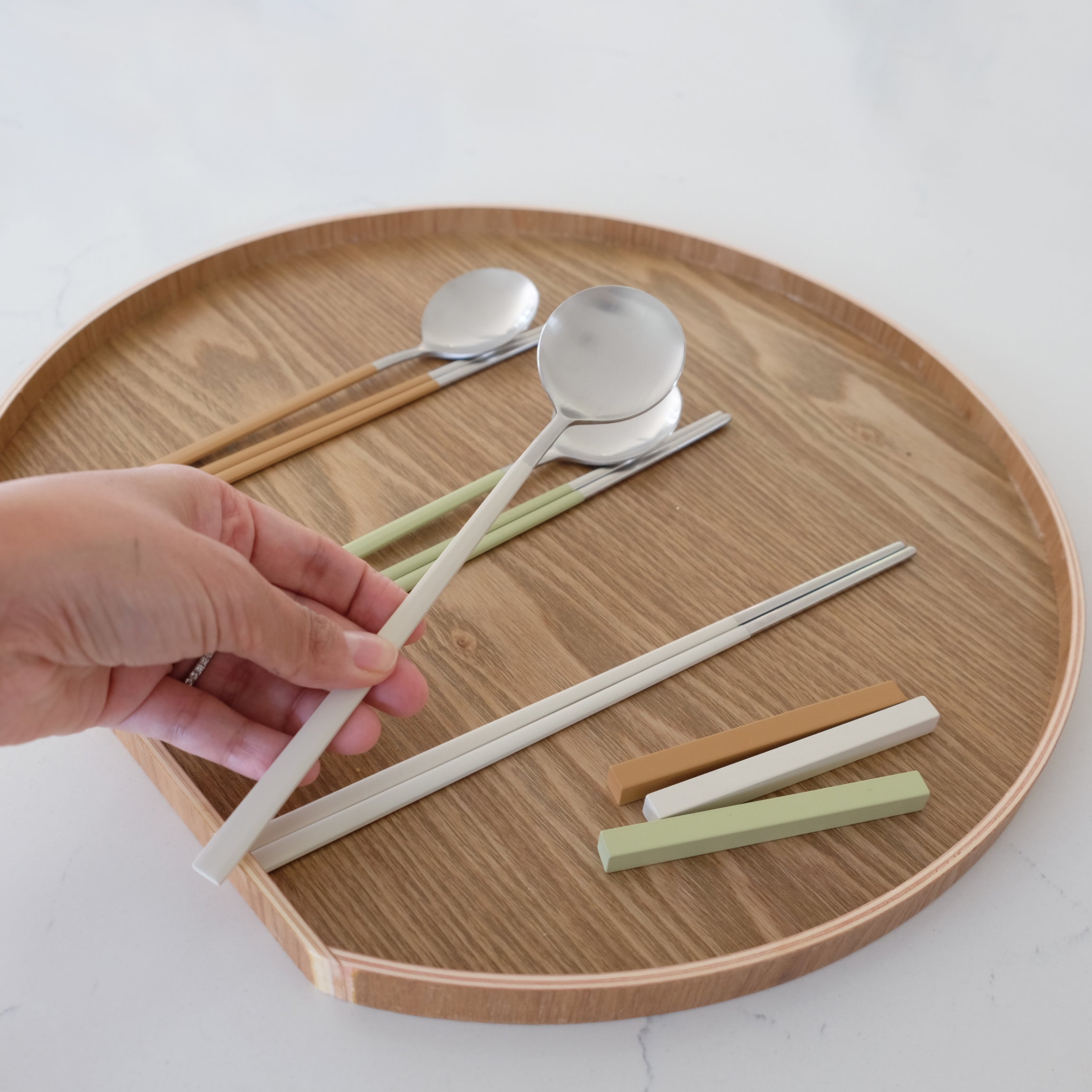Pantone Korean Spoon and Chopsticks