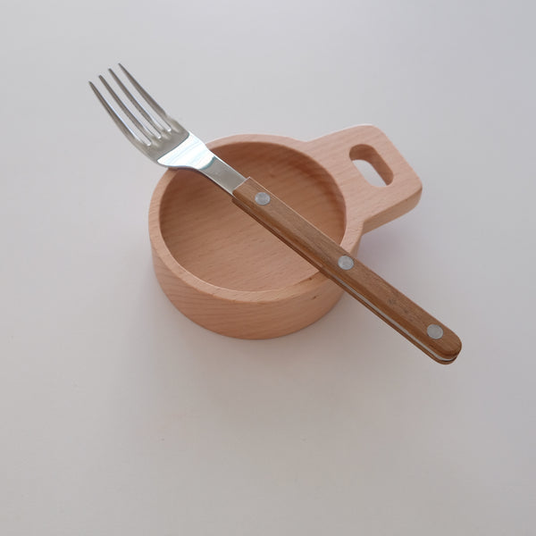 Wood Handle Mini Dish