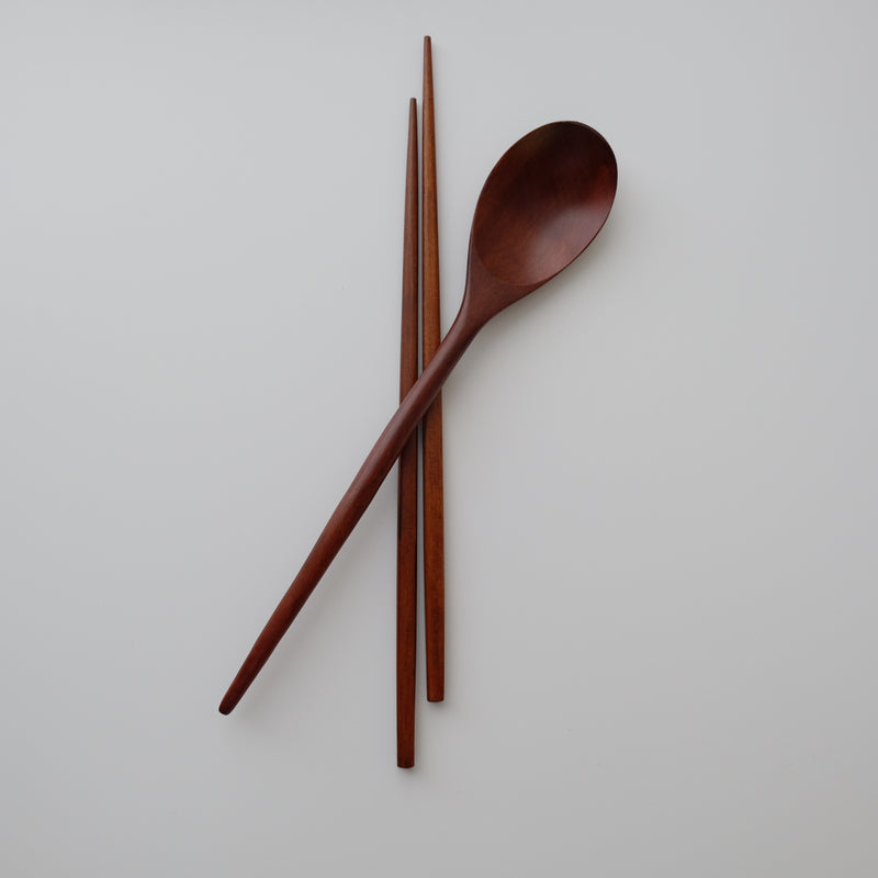 Rosewood Spoon and Chopstick Set (Upgraded version)