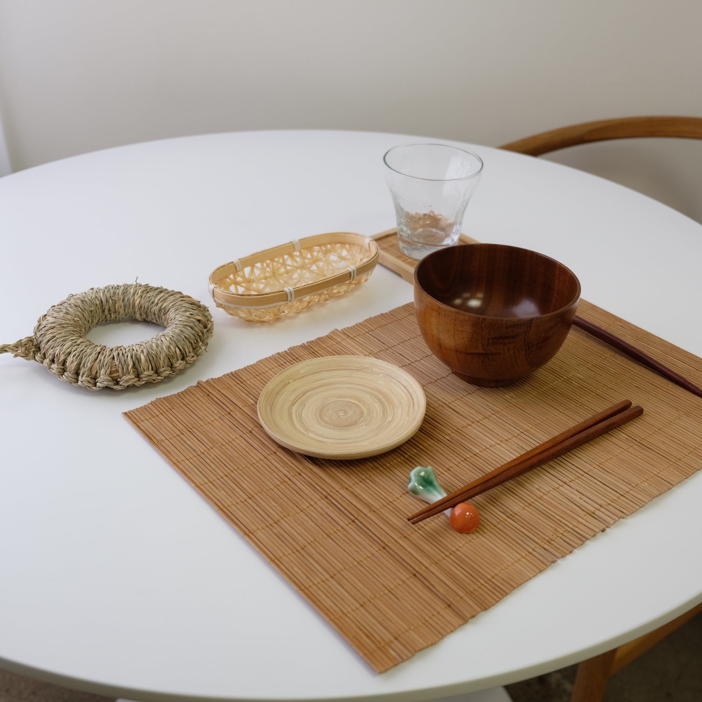 Bamboo Roll Up Placemat