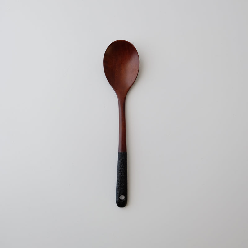 Blackened Handle Cooking Spoon