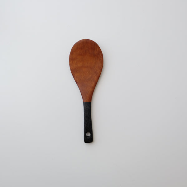 Blackened Handle Rice Paddle