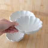 Shinogi Flower Deep Bowls