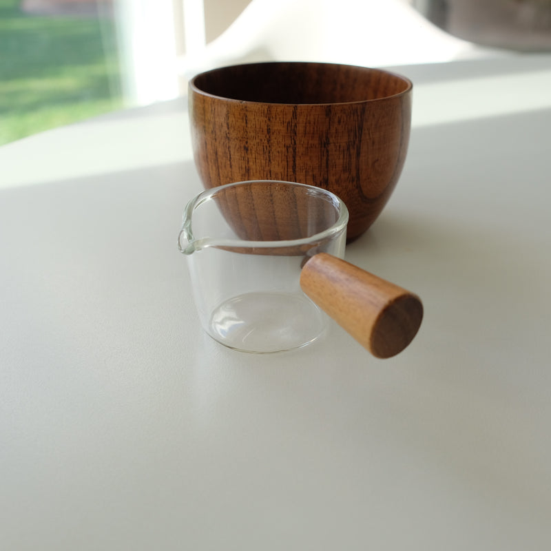 Wood Handle Mini Sauce Bowl (2 size)