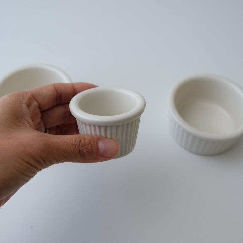 Tuxton Accessory- Fluted Ramekins 4 sizes