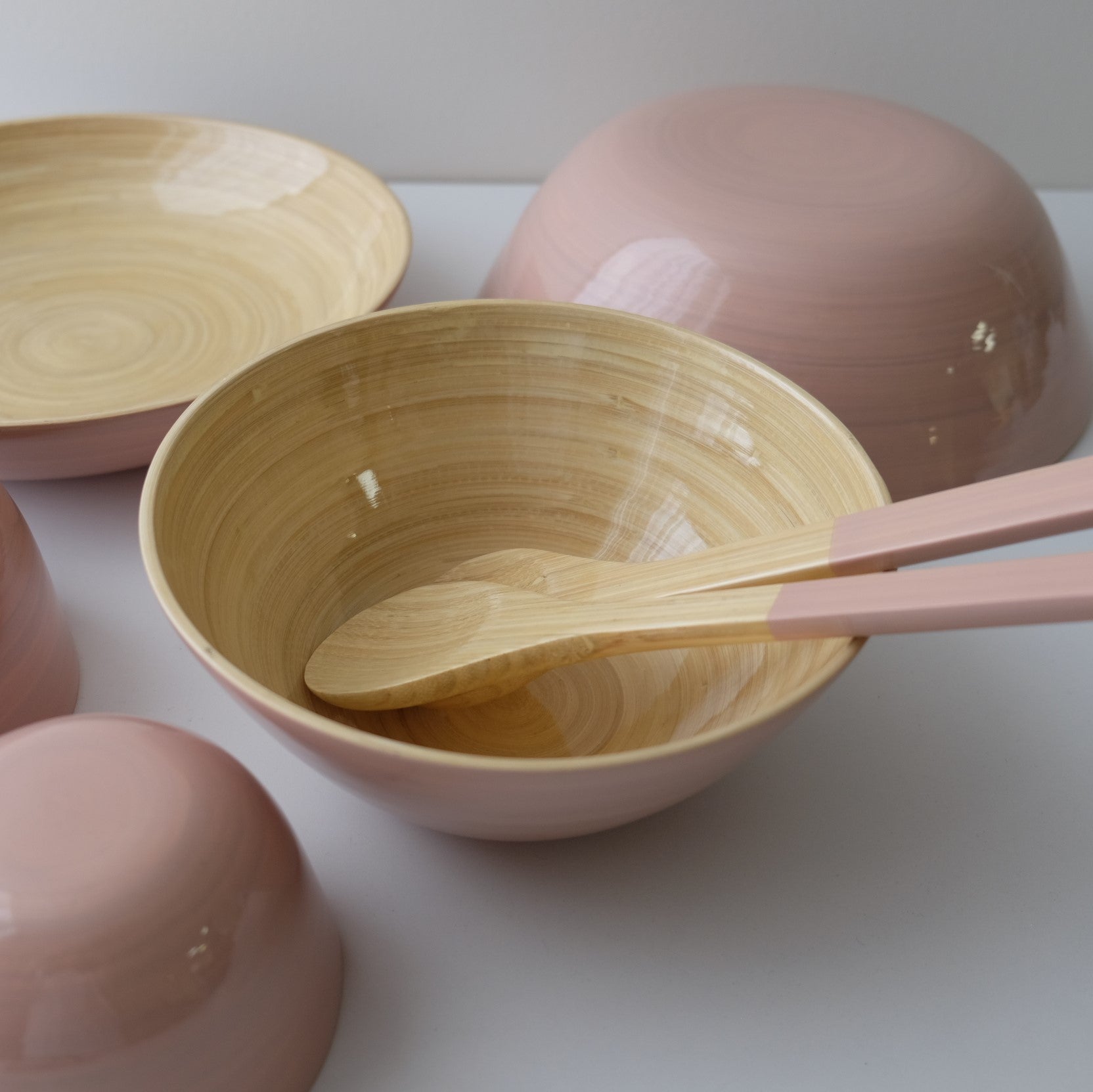 Bamboo Color Bowls Series