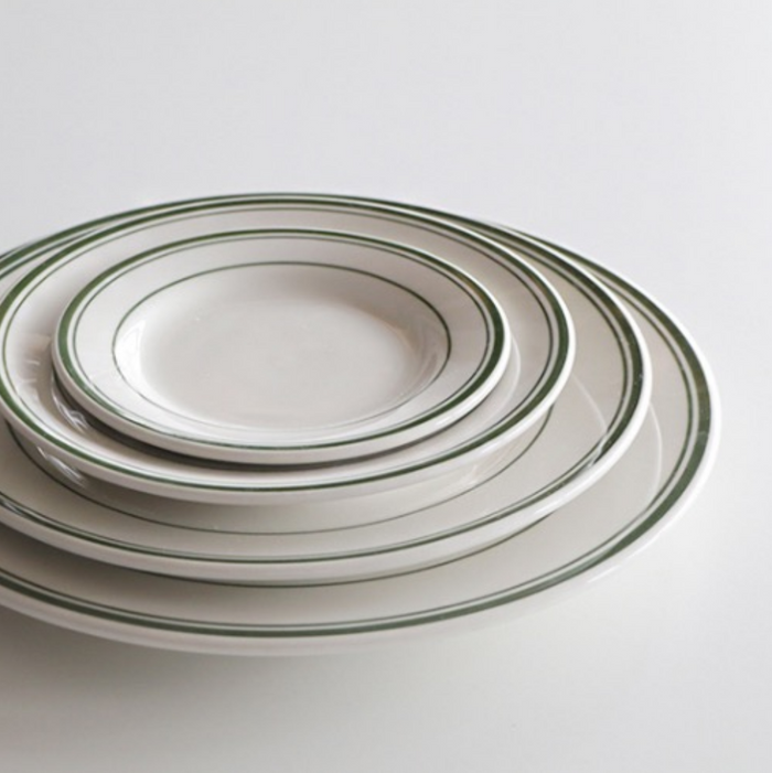 TUXTON Green Bay Plates (4 Sizes)