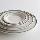TUXTON Green bay Plates (4 Sizes)