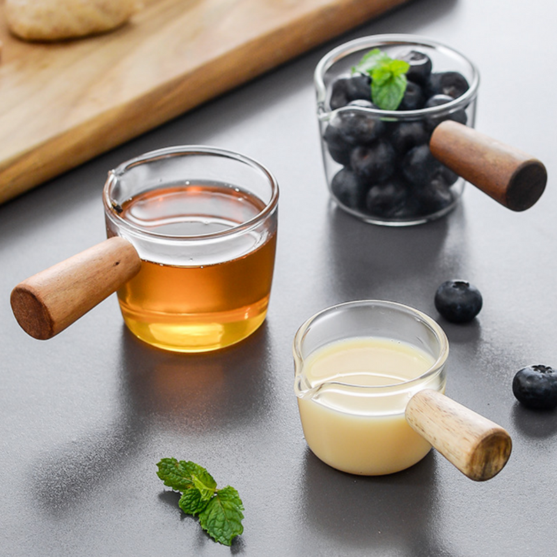 Wood Handle Mini Sauce Bowl (2 size)