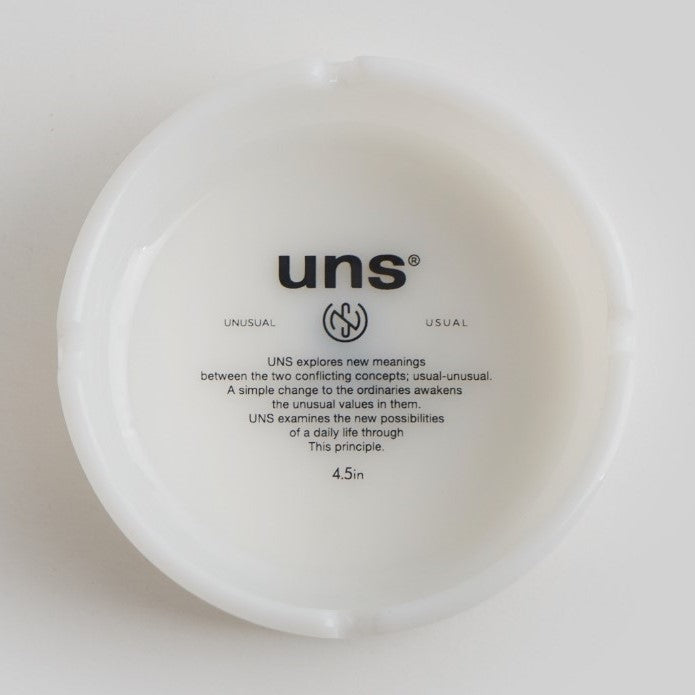 UNS Milk Glass Incense tray