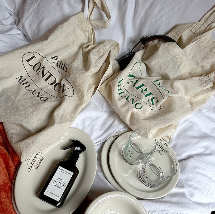 London to Paris Eco Bag (2 colors)