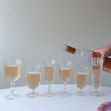 Pleated Wine Glass